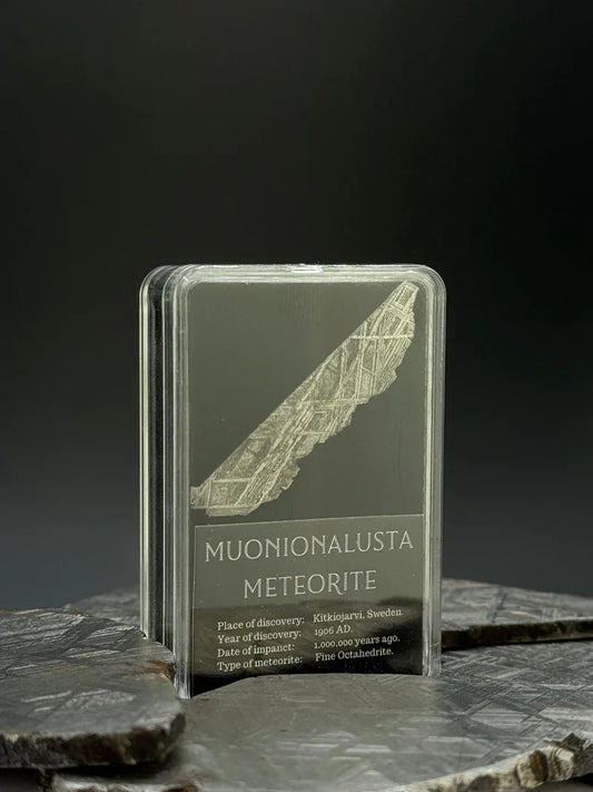 Muonionalusta Meteorite – 2g in Display Box | Sweden