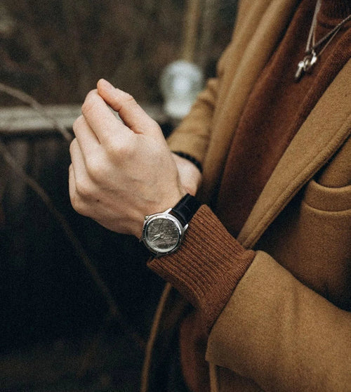 Watch on wrist