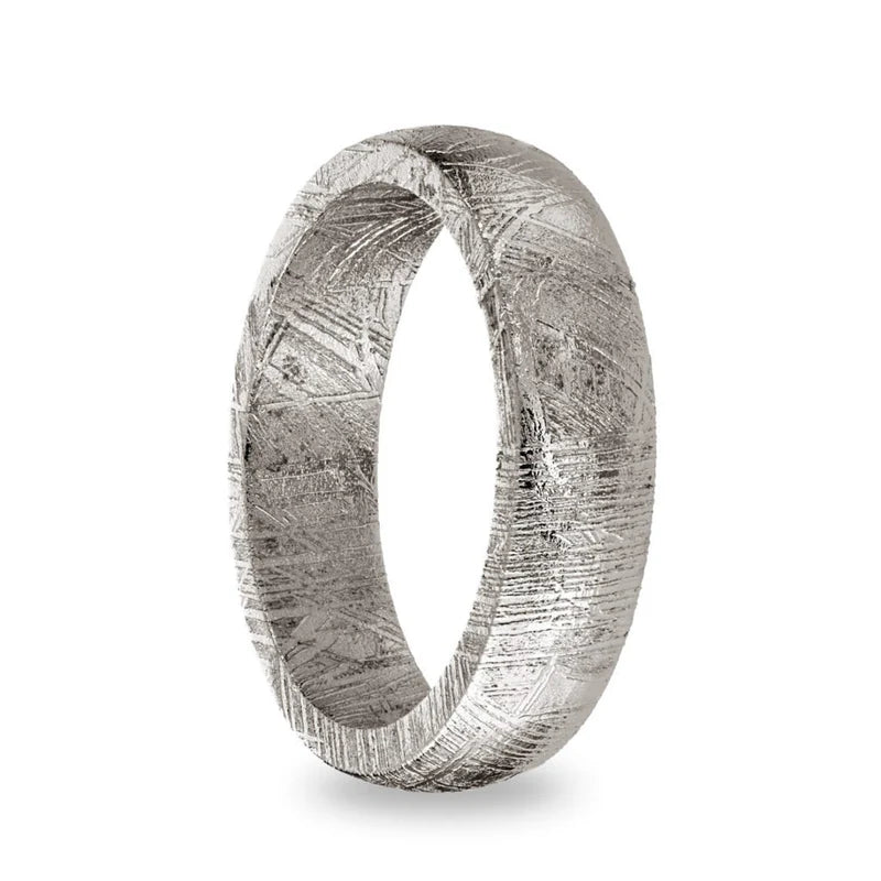Muonionalusta Solid Meteorite Ring